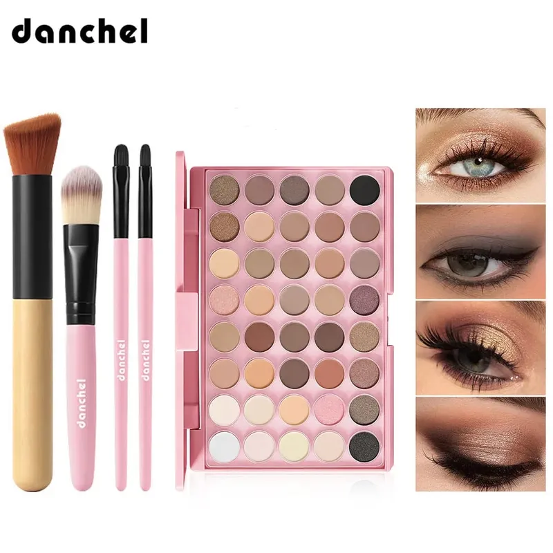 All In One Makeup Set for Full Face Base Concealer Contour Highlight Blush Palette Eyebrow Pencil Eye Shadow Lip Makeup Kit — image 8