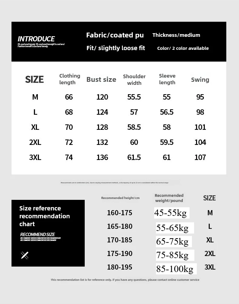 New men's PU leather jacket, stand-up motorcycle-style jacket, leather jacket for casual wear, high-quality durable jacket — image 5