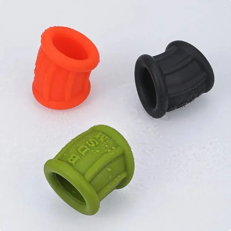 Silicone Cock Ring Ball Stretcher Scrotum Testis Restraint Male Ejaculation Delay Lasting Time Sex Toys For Men Adult Games — image 5