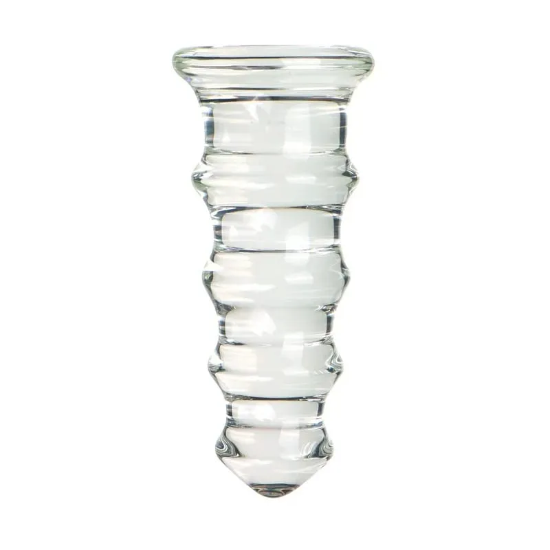 Pagoda Transparent Glass Anal Plug G-spot Stimulation Massage Stick for Women Adult Sex Toy Prostate Massage Masturbator for Man — image 5