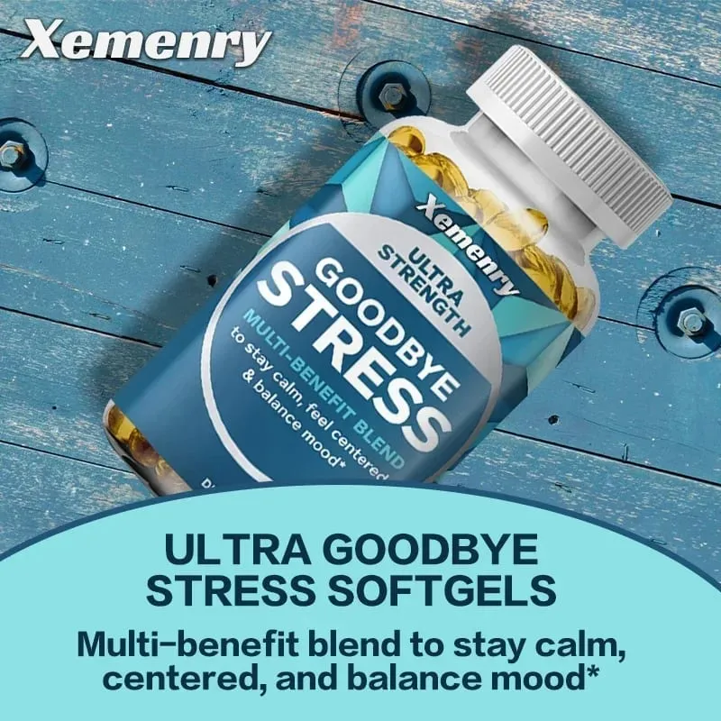 Stress Relief Capsules with GABA L-Theanine Gluten-Free and Non-GMO — image 3
