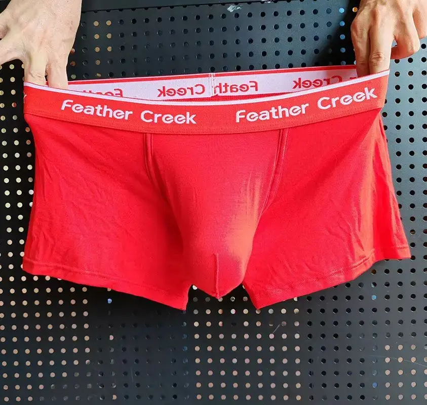 Man Bulge Pouch Underwears Super Big U-Concex Boxers Elastic Modal Crotch Pockets Lingerie Low Waist Briefs Enhancing Underpants — image 2
