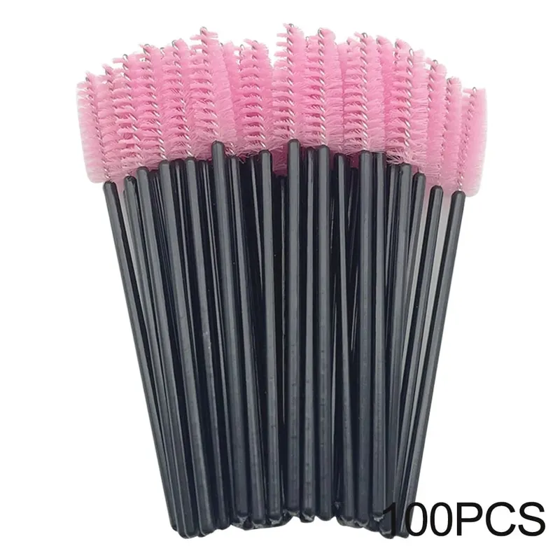 Wholesale Lash Brushes Eyelashes Extension Brush 100/300pcs For Woman And Man Mascara Wands Applicator Spoolers Makeup Tools — image 13