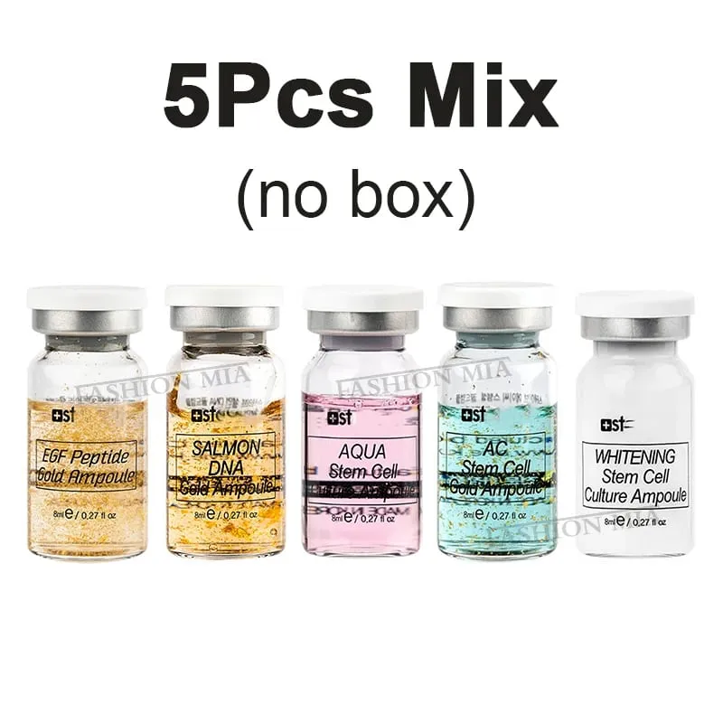 Korea 8ml BB Cream Ampoule Beginner Starter Kit Face Foundation Salmon DNA Serum Moisturise Whitening Cosmetic — image 8