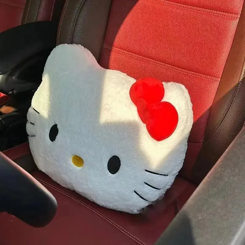 *Anime Sanrio Hello Kitty Cute Cartoon głowa pluszowa poduszka Sofa poduszka nocna poduszka podróżna poduszka do drzemki urodziny prezenty dla dziewczynki — image 7