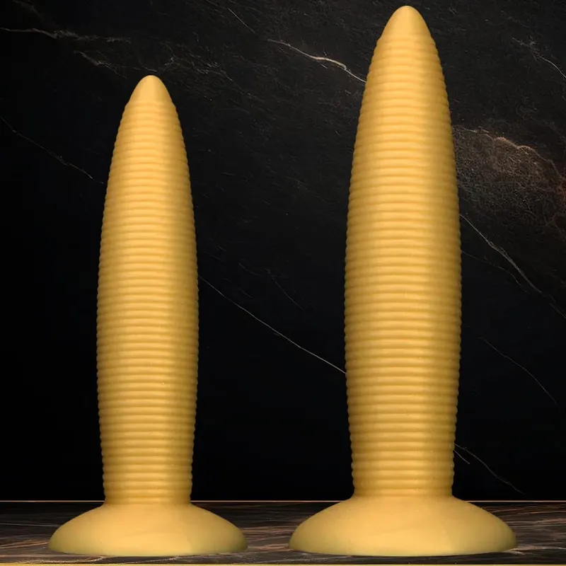 Pointed Giant Anal Plug Soft Silicone Huge Butt Plug Thick Anal Dildo Dilator with Suction Cup Adult Sex Toys For Woman Men — image 5