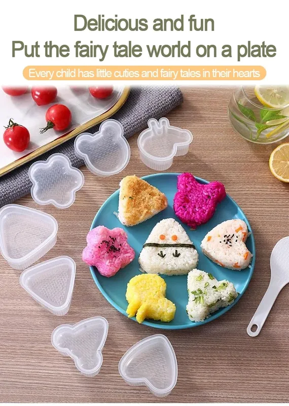 Triangle Shape Onigiri Molds Accessories for Sushi Making Tools Prepare Sushi Mold Rice Mold Shape SSGJ002 — image 7