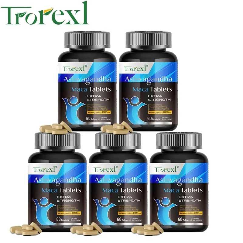 Organic Ashwagandha Pills Men Enhancing Supplement Improve Size Endurance Supports Reproductive Health Natural Energize — image 9