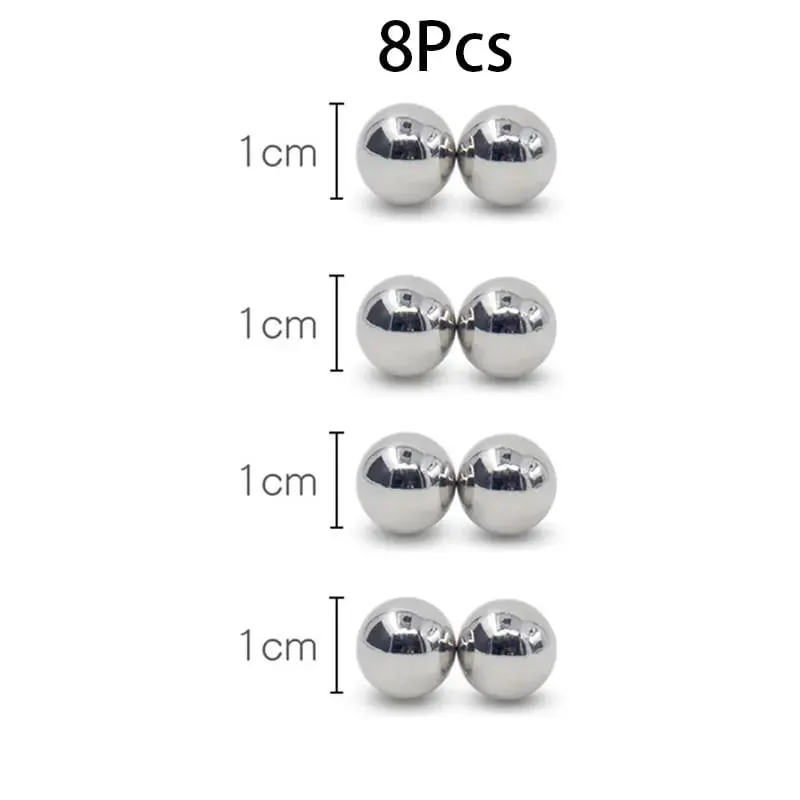 Pinces à tétons magnétiques Ultra puissantes, stimulateur de Bondage BDSM, Clitoris, lèvres, mamelon, aimants créatifs, jouets sexuels pour adultes — image 1