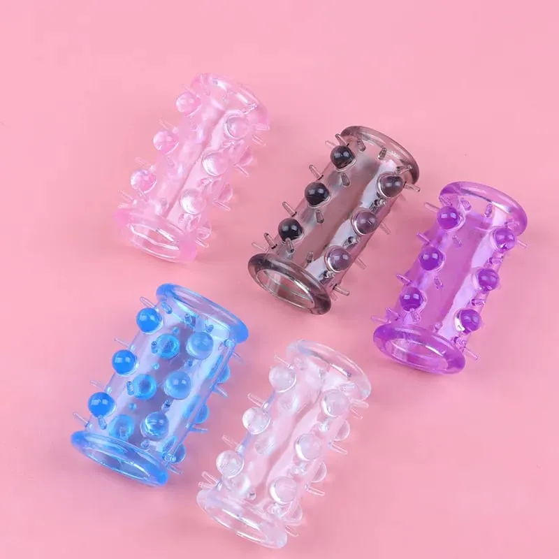 Adjustable Big Cock Ring Reusable Silicone Long Condom Penis Sleeve Delay Ejaculation Time Lasting Sex Toys for Men — image 2