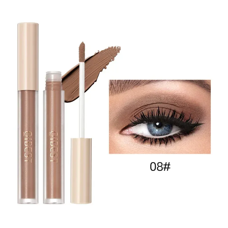 8 Colors Matte Nude Eye Bronzer Liquid Eyeshadow Waterproof Long Lasting Eye Shdaow Natural Cheek Contour Woman Makeup Cosmetic — image 11