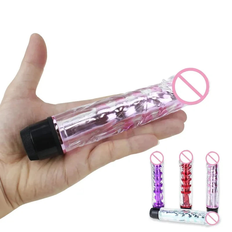 Dildo Vagina Vibrator Powerful Jelly G-Spot Anal Vibrator Massager Clitoral Bullet Vibrator Female Adult Sex Toy — image 2