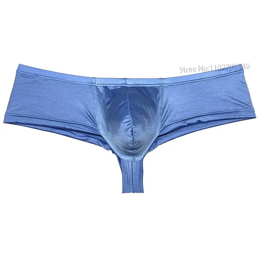 Cheeky Briefs Men's Bikini Underwear Enhance Contour Pouch Tangas Micro Boxershorts Sexy Low Rise Trunks Comfy Silky Breathable — image 3