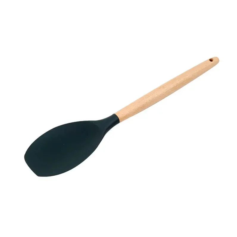 34-piece set of silicone shovel high-temperature-resistant household stir-frying shovel pot shovel kitchenware set soup spoon — image 21