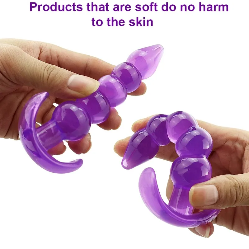 Silicone Butt Plug Dildo Masturbation Anal Plug Vaginal Plug Sex Toys For Women Anal Dilator Toys for Gay Anal Toys Sexules Toys — image 2