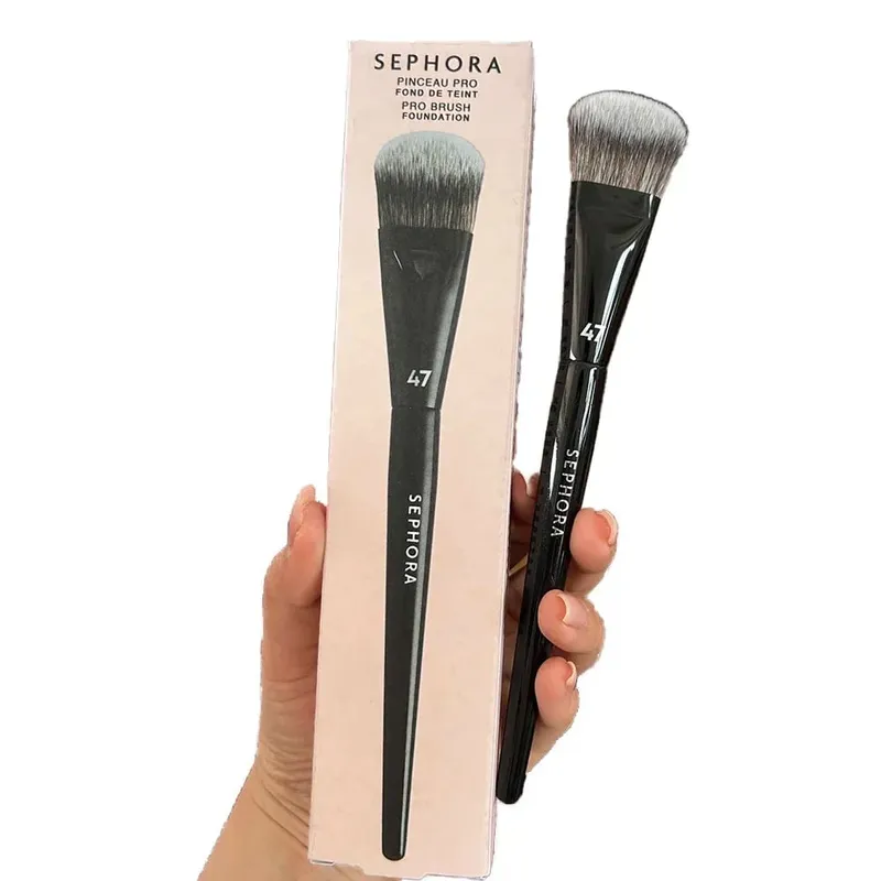 Professional Makeup Brushes Black Face Powder Blush Contour Eye Shadow Crease Blending Cosmetic Tools with box — image 11