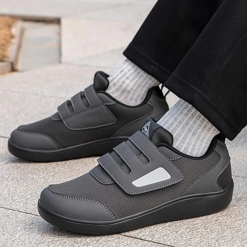 Zapatos para diabéticos para hombres, punta ancha para hombres mayores, mujeres, ortopédicos, pies hinchados, zapatillas casuales ajustables, alivio del dolor de pies para caminar — image 6