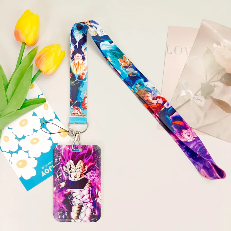 Dragon Ball Credential Holder Japanese Anime Lanyards for Key Neck Strap For Card Badge Gym Keychain Keyring Accessories Gifts — image 19