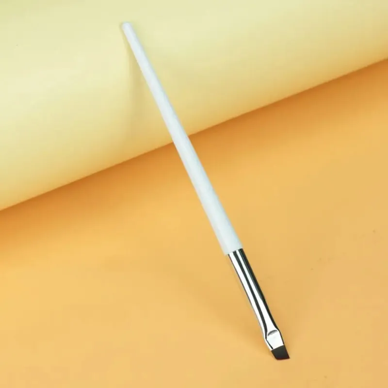 Cosmetics Brush Make Up Tool Beginners Angled Fine Eyeliner Brushes Flat Eyebrow Brush Liner Brow Brush Blade Makeup Brushes — image 17