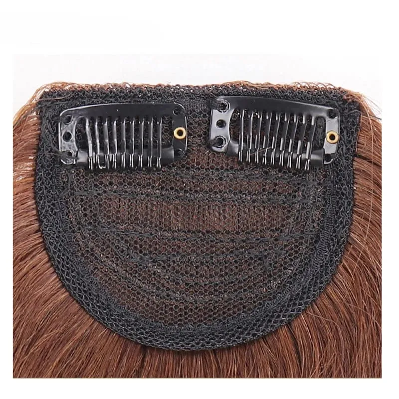 Peruca almofada sintética peça de cabelo 20cm 30cm dois cartões almofada de uma peça raiz de cabelo aumentar quantidade extensões de cabelo