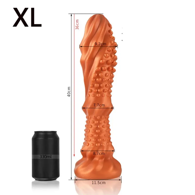 Wolf Tooth Stick Huge Long Anal Plug Big Dildo Butt Plug Anus Expansion Stimulator Prostate Massage Anal Sex Toys for Woman Men — image 10