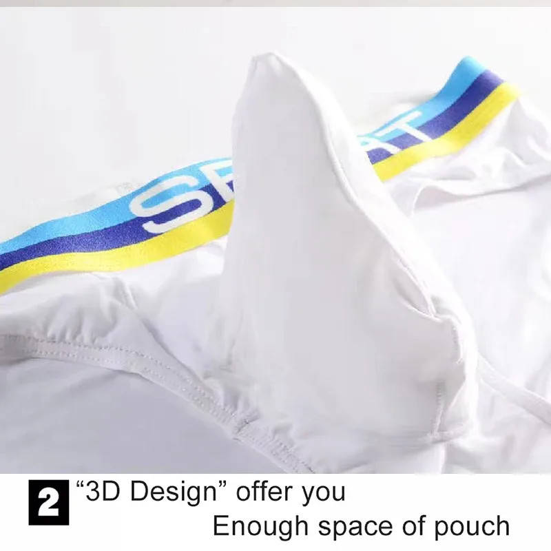 Elephant Nose Sexy Men Underwear U Convex Briefs Pouch Breathable Mesh Sexi Shorts Male Underpants Cueca Gay Penis Silk Summer — image 14