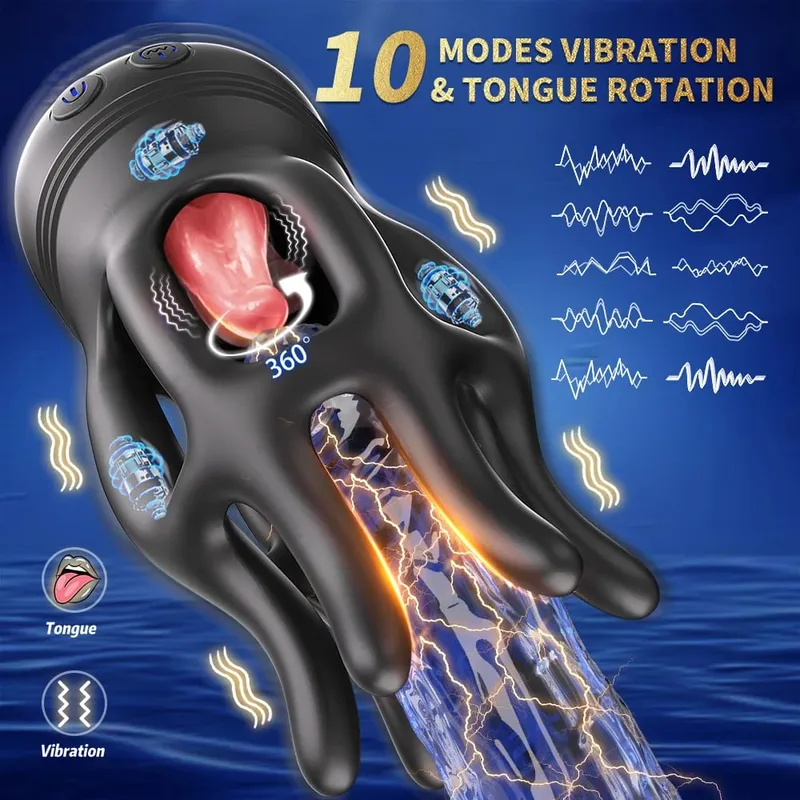 10 โหมดอวัยวะเพศชาย DELAY TRAINER ออกกำลังกาย Glans Stimulater Massager Mens Vibrator ชาย Masturbator อุปกรณ์ของเล่นผู้ใหญ่สำหรับชาย — image 2