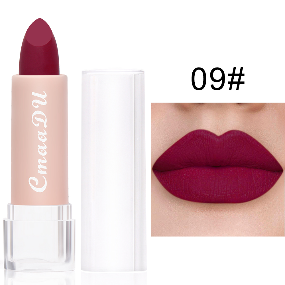 1 Pcs Velvet Matte Lipstick Long-Lasting Non-Stick Cup Waterproof Moisturizing Lip Gloss Fashion Classic Shades For Daily & Date — image 15