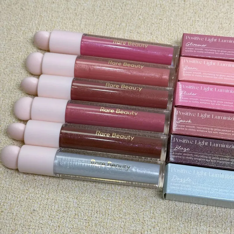 Rare Beauty Soft Pinch Tinted Lip Oil Positive Light Luminizing Lip Gloss Stay Vulnerable Glossy Lip Mirror Lip Balm Makeup Gift