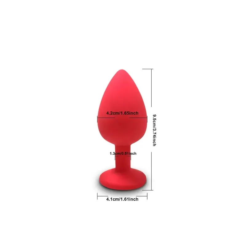 3 Sizes Soft Silicone Anal Plug Mini Butt Plug Erotic Sex Toys for Men Women Gay Couples Adult Anal Prostate Stimulator Dildo — image 16