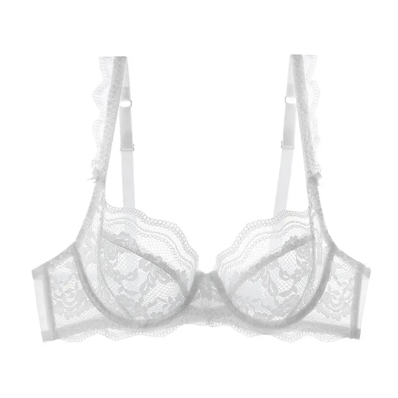 Ensemble de Lingerie en dentelle Ultra fine, nouvelle mode, soutien-gorge Push Up à armatures, doux et solide, Style français, disponible en plusieurs tailles pour femmes 32-42 — image 8