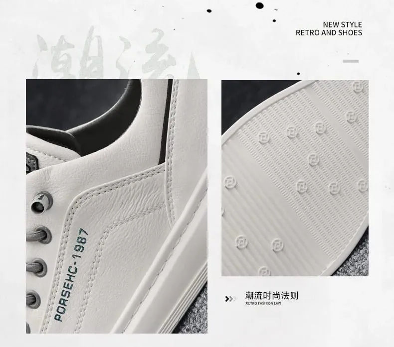 Spring Autumn Men's Casual Sneakers Waterproof Vulcanized Shoes 2024 Men Comforthable Sneakers Men Casual Shoes Plus Size 39-44 — image 9