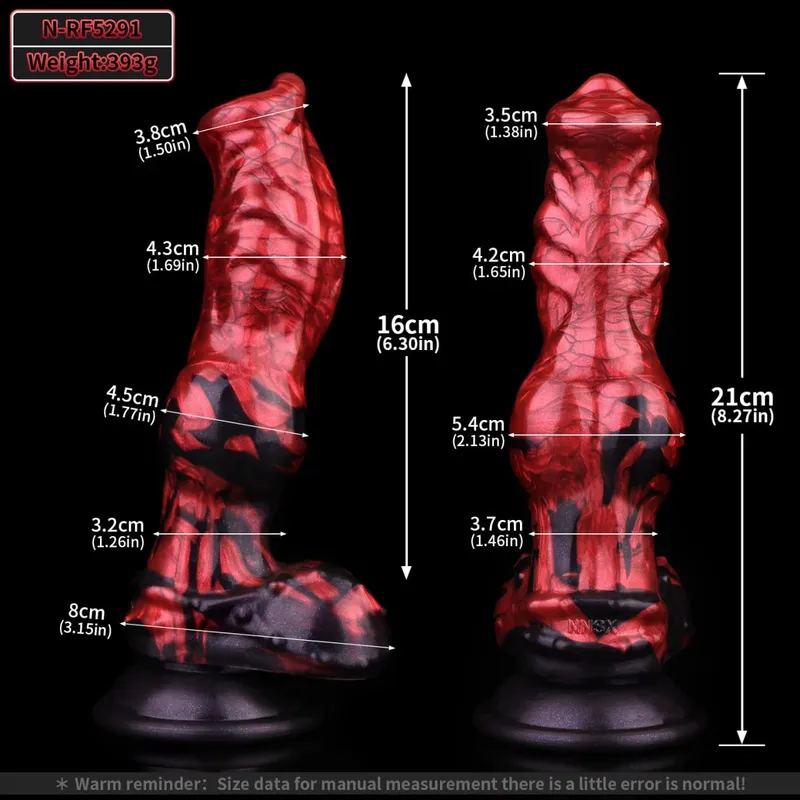 Dildo Kuda Silikon Palam Dubur Zakar Panjang Simpul Besar G-spot Perangsang Faraj dengan Cawan Sedut Mainan Seks Dewasa untuk Wanita Lelaki