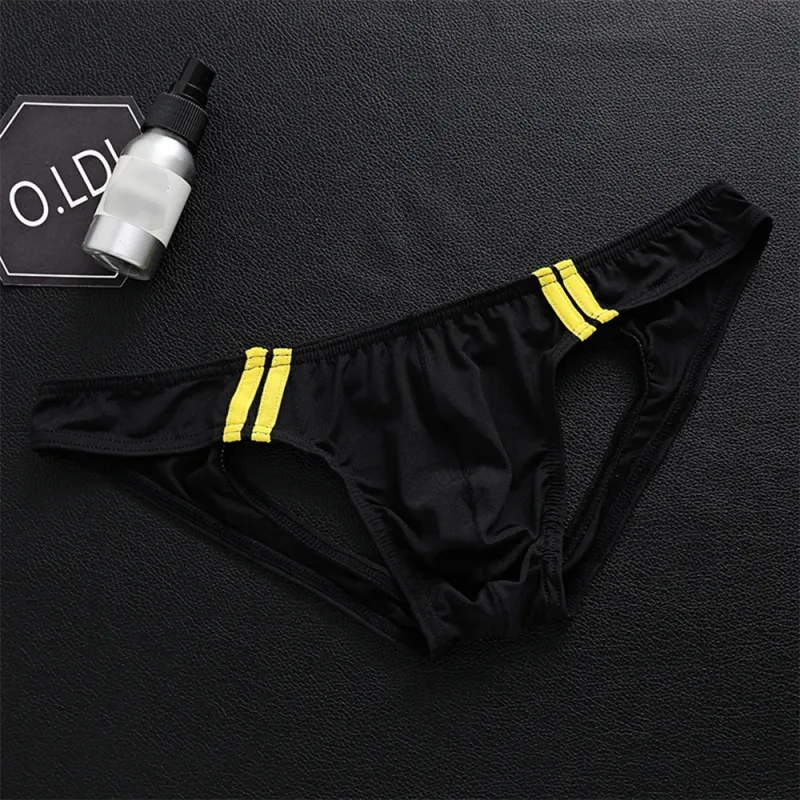 Open Butt Underwear Men's T-Back G-String Briefs Jockstrap Panties Breathable Tangas Thong Lingerie Erotic Underpants — image 12