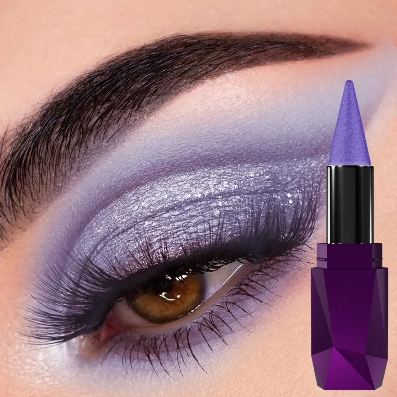 Bâton de fard à paupières en perles, 25 couleurs, 1 pièce, imperméable, longue durée, paillettes et couleur mate, maquillage, reflets du visage, cosmétiques, cadeau — image 25