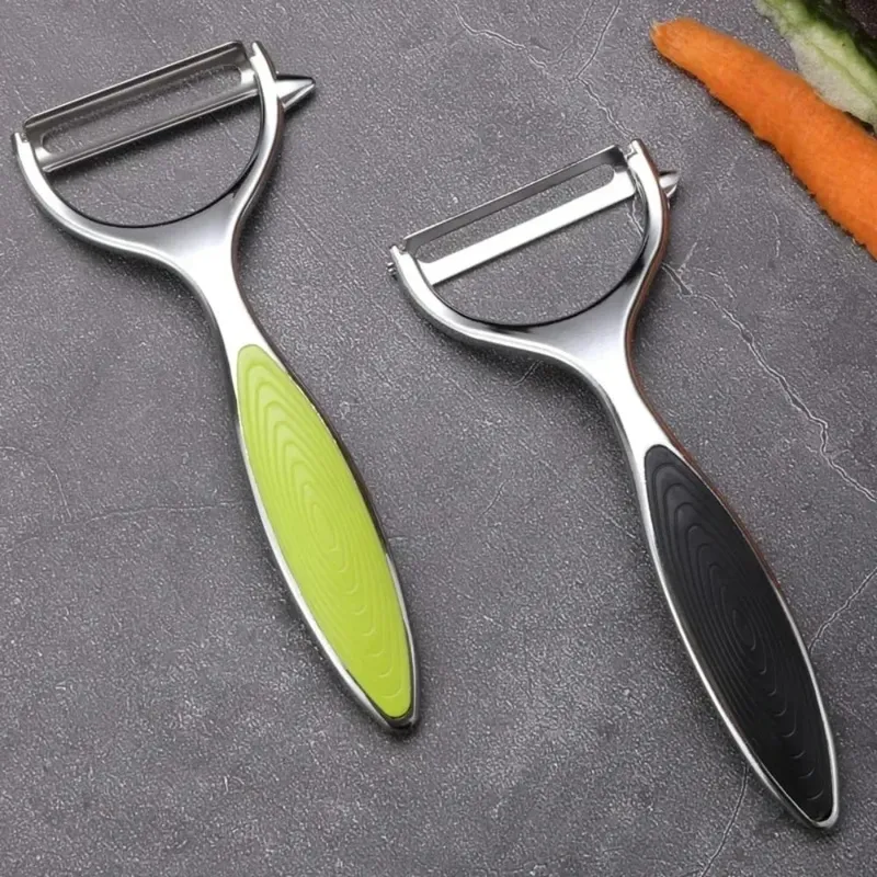 304 Stainless Steel Vegetable Peeler Potato Peeler Multi-function Carrot Grater Fruit Tools Kitchen Accessories Cuisine Pelador — image 8