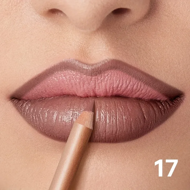 Nude Matte Lip Liner Waterproof Long Lasting High Pigment Lip Pencil Smooth Precise Lip Makeup Gift for Women — image 24