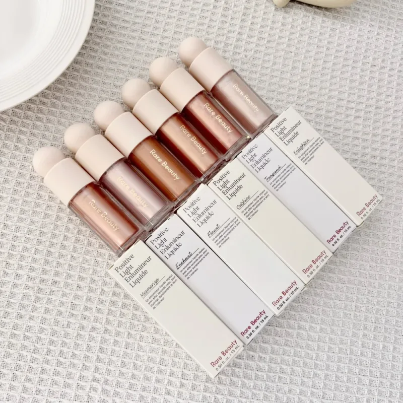 Rare Beauty Liquid Highlighter Shimmer Lasting Waterproof Natural Glow Face Body Blendable Highlight Cosmetic for Daily Party — image 3