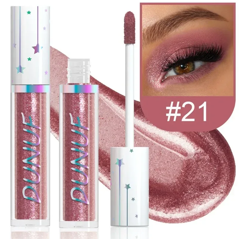 24color Eyeshadow Stick Liquid Eyeliner Metallic Color Green Pearlescent Glitter Eye Shadow Waterproof High Gloss Makeup Pigment — image 22