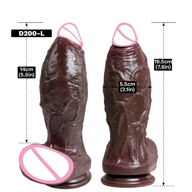 Huge Realistic Dildo fantasy long Penis Big Dick Suction Cup Dildos For Women Giant XXL anal Dildo Sex Toys For Women Men Gay — image 9