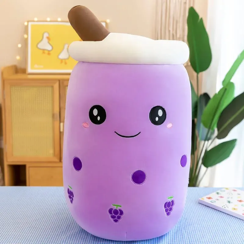 24cm Cute Milk Tea Cup Plush Toys Soft Stuffed Kawaii Boba Tea Plushie Toy For Kids Christmas Toys Birthday Gifts — image 22