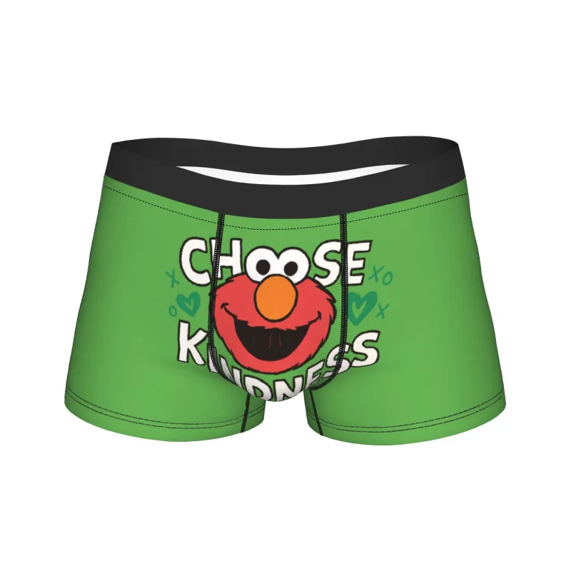 S-Sesames Streets Tango Elmo & Grover Unterwäsche Herren Shorts Slips Lustige Boxershorts Qualität Customs Oversize Höschen — image 9