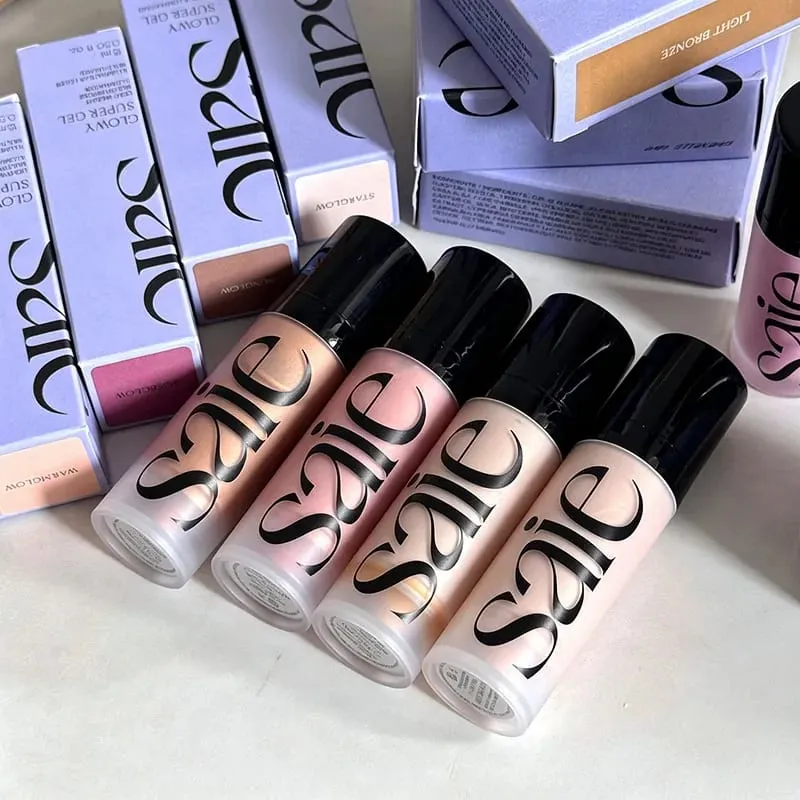 Saie Hydrating Dewy Liquid Blush Buildable Luminous Multi-Use Cheek & Lip Tint Suitable for All Skin Types Natural Facial Makeup — image 5