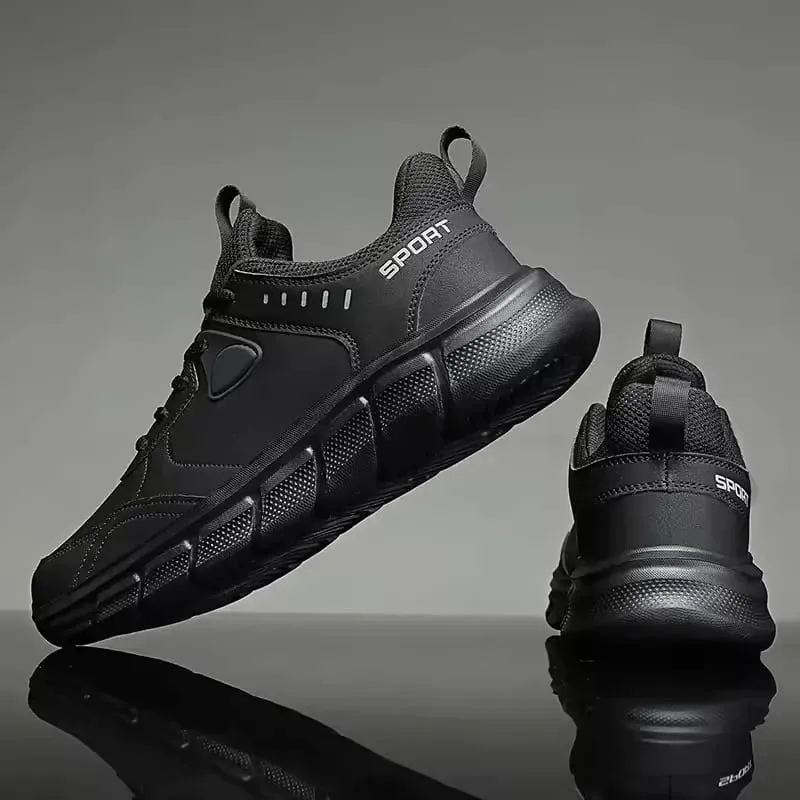 Men Waterproof Athletic Sneakers Breathable Comfortable Casual Sneaker Ear-resistant Non Slip Walking Men Shoes Tenis Masculino — image 1