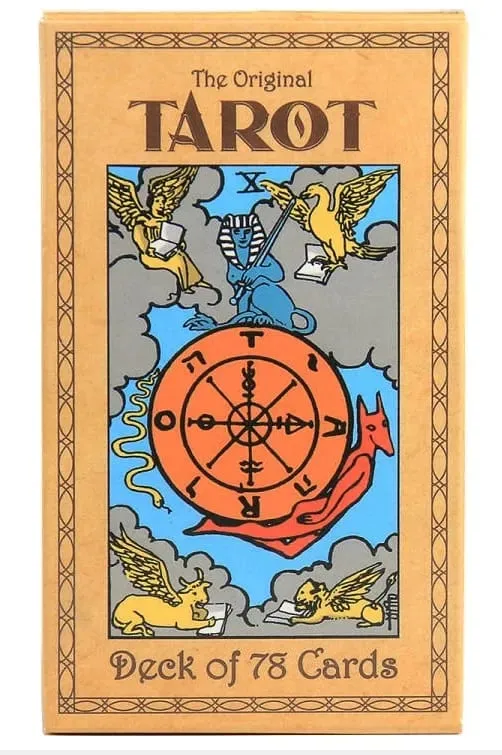 1Pcs Deck Tarot De Carlotydes tarot cards A 78 Cards Full English board games Friend Party Entertainment Board Game Party supply — image 28