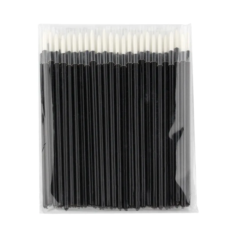 New 50/100 Pcs Eyeliner Brush Eye Shadow Applicator Fine Point Eye Liner Pens Brushes Eyelash Extension Cosmetic Wands — image 10