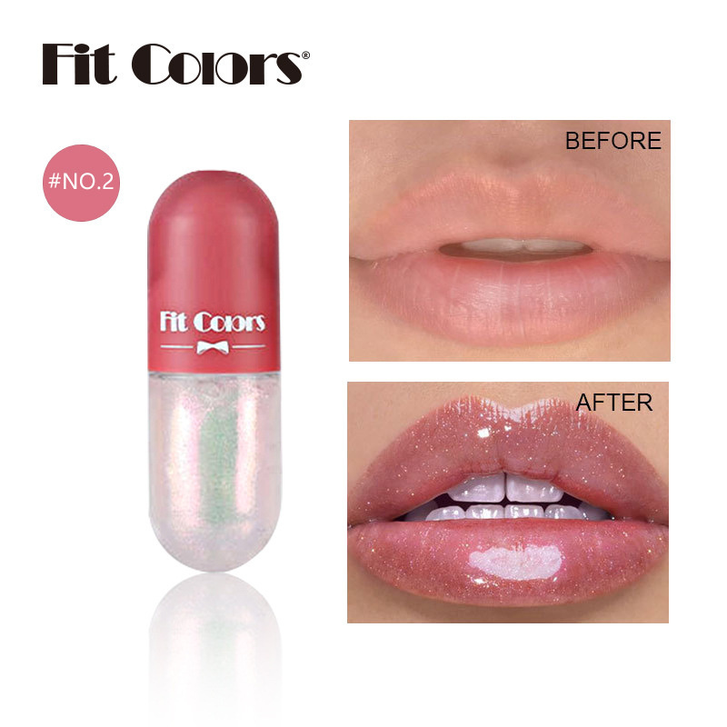 Mini Capsule Liquid Lip Blam Moisturizing Transparent Color Changing Lip Plumping Oil Mirror Jelly Plumping Lip Gloss Cosmetic — image 6