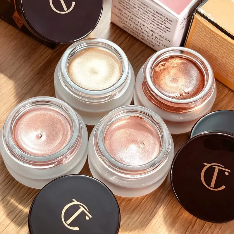 Charlotte Latest Style Love Heart Powder Blusher & Eyeshadow Palette 6 Color Eye Shadow Cream Easy To Color Tilbury Cosmetics — image 2