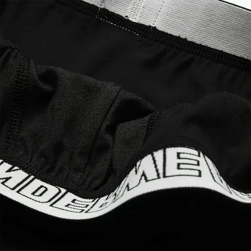 6Pcs Men's Cotton Panties Soft Men Triangular Pants Comfort Shorts Solid Colour High Elastic Underwear Breathable Fashions — image 2