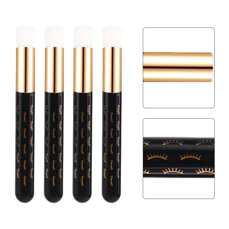 5pcs Eyelash Clean Brush Lash Shampoo Comb Hollow Eyelash Extensions Brush Peel Off Nose Pore Blackhead Remover Makeup Brushes — image 13